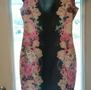 Floral  Kardashian dress